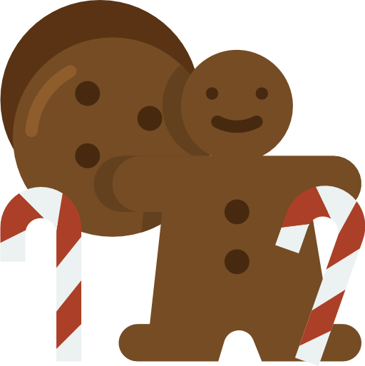 Gingerbread dDara Flat icon
