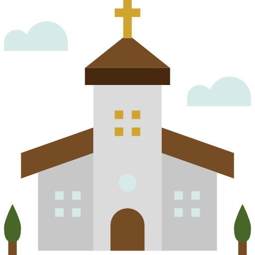 iglesia dDara Flat icono