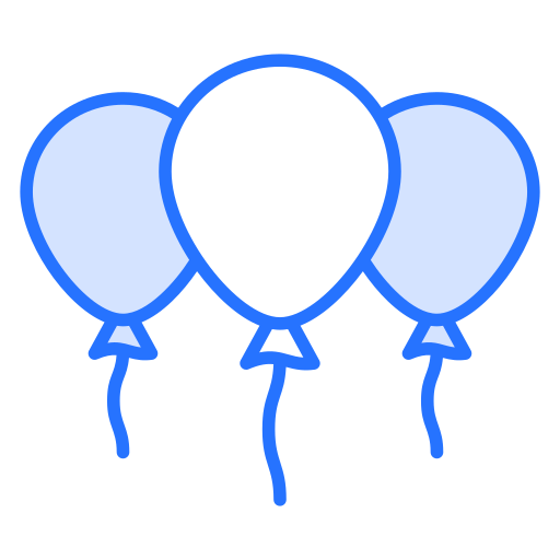 ballonnen Generic color lineal-color icoon