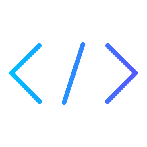 code Generic gradient outline Icône