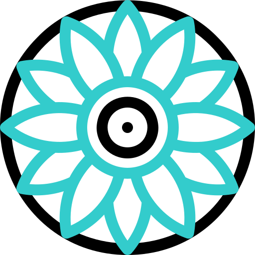 Mandala Basic Accent Outline icon