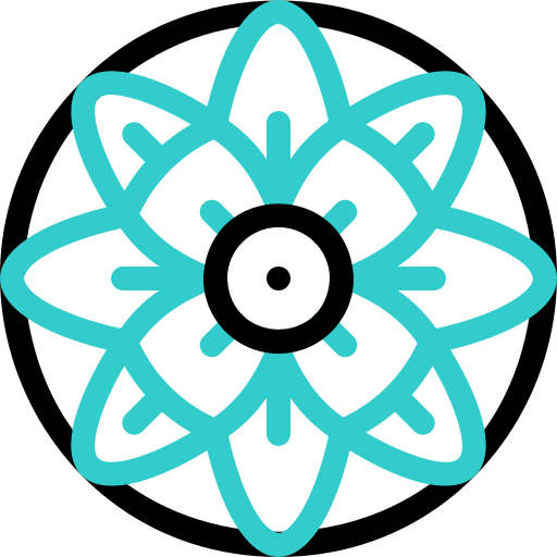 Mandala Basic Accent Outline icon