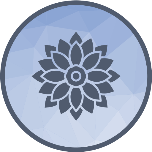 Dahlia Generic color lineal-color icon