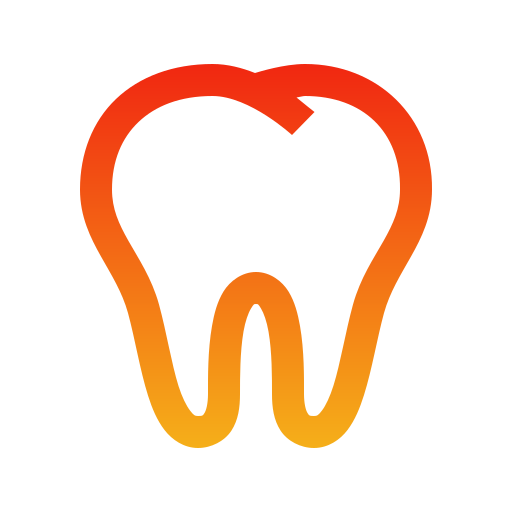diente Generic gradient outline icono