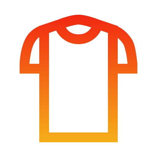maglietta Generic gradient outline icona