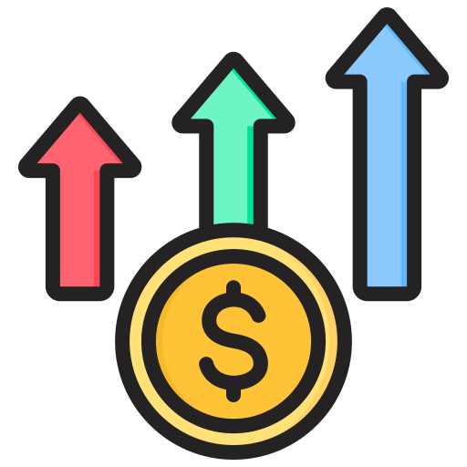 Revenue Generic color lineal-color icon