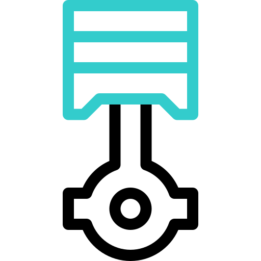 피스톤 Basic Accent Outline icon