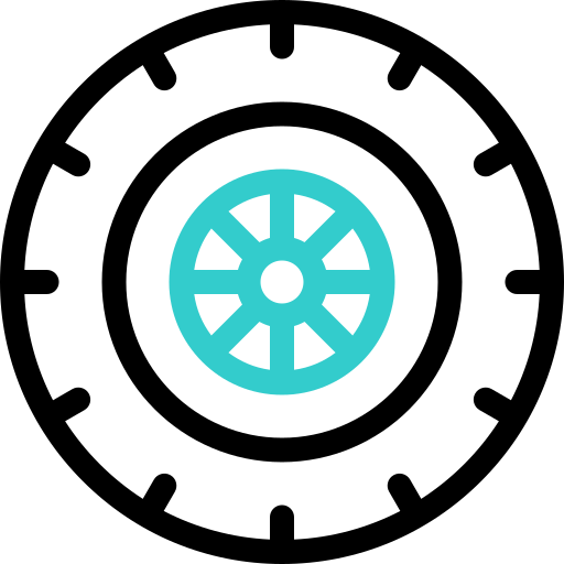 타이어 Basic Accent Outline icon