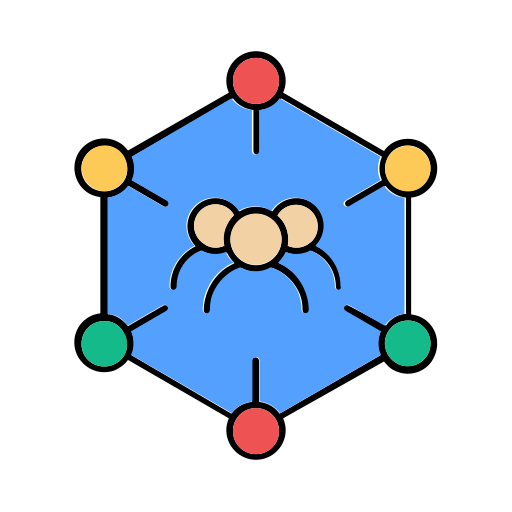 collegamento Generic color lineal-color icona
