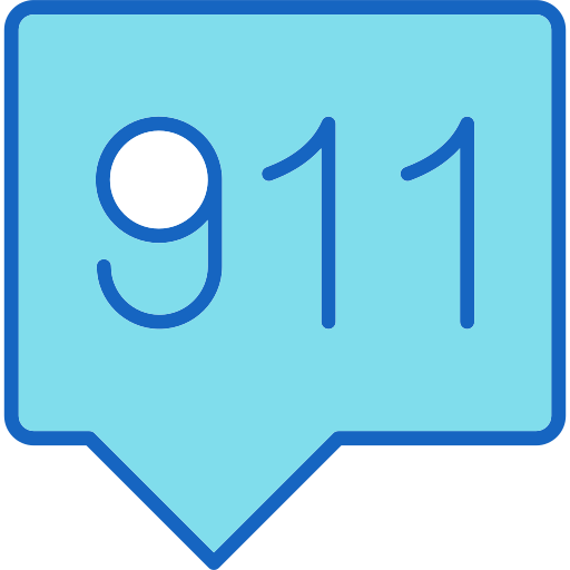 911 Generic color lineal-color icon