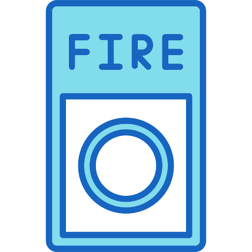 Кнопка огня Generic color lineal-color иконка