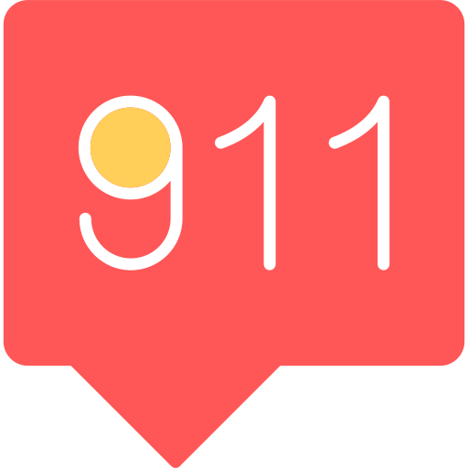 911 Generic color fill icono