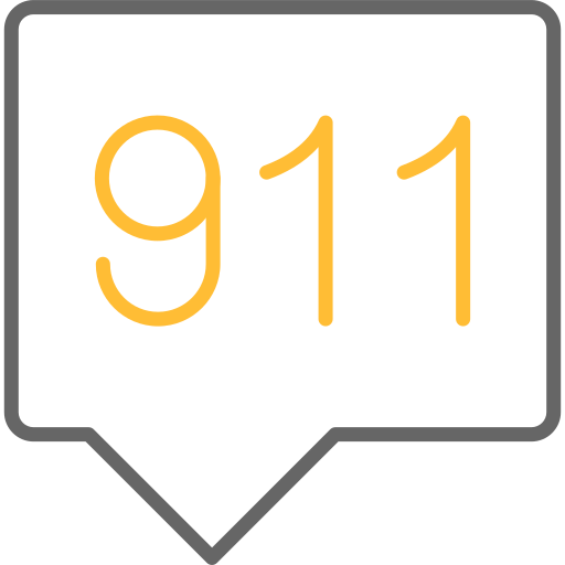 911 Generic color outline icon