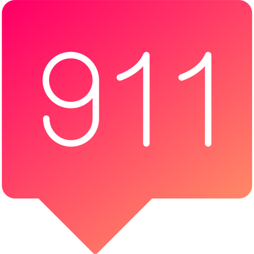 911 Generic gradient fill icono