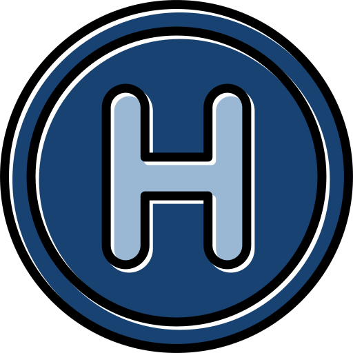 Helipad Generic color lineal-color icon