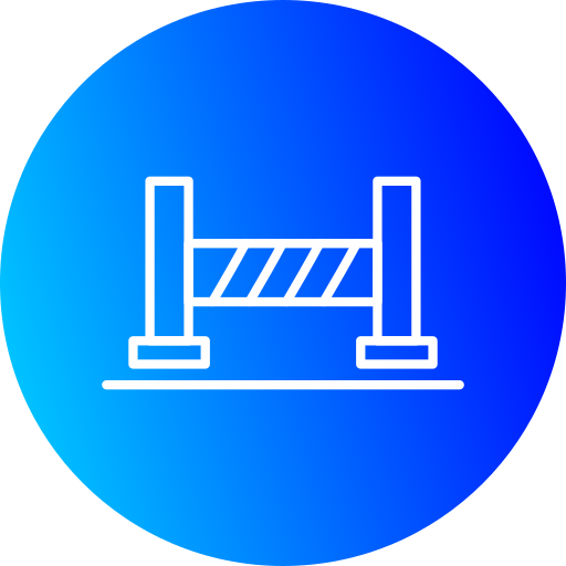 Barrier Generic gradient fill icon