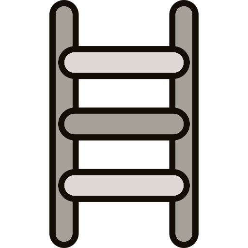 사다리 Generic color lineal-color icon
