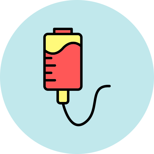 輸血 Generic color lineal-color icon