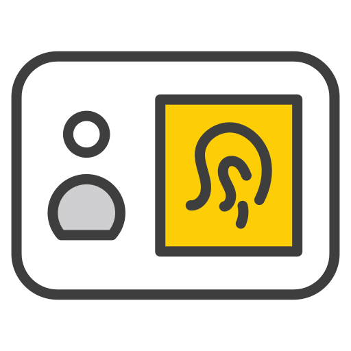 biometrisch Generic color lineal-color icon