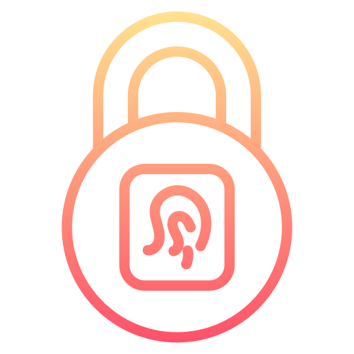 Smart lock Generic gradient outline icon