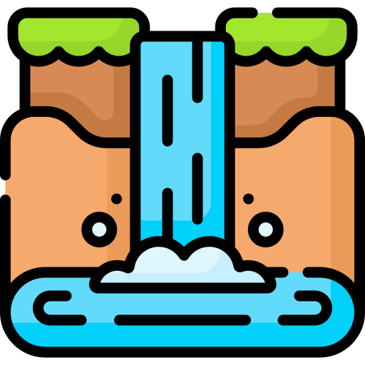cascada Special Lineal color icono