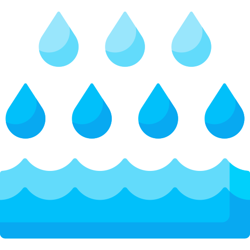 gotas de agua Special Flat icono