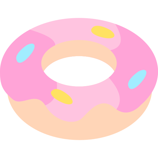 Пончик Generic color fill иконка