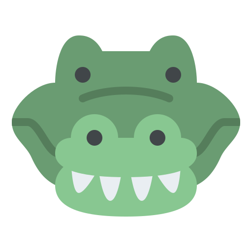 Crocodile Generic color fill icon
