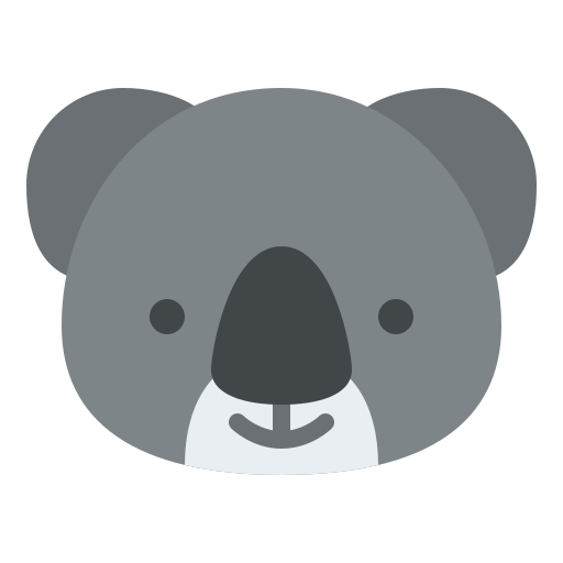 Koala Generic color fill icon