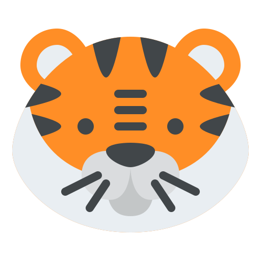 tiger Generic color fill icon