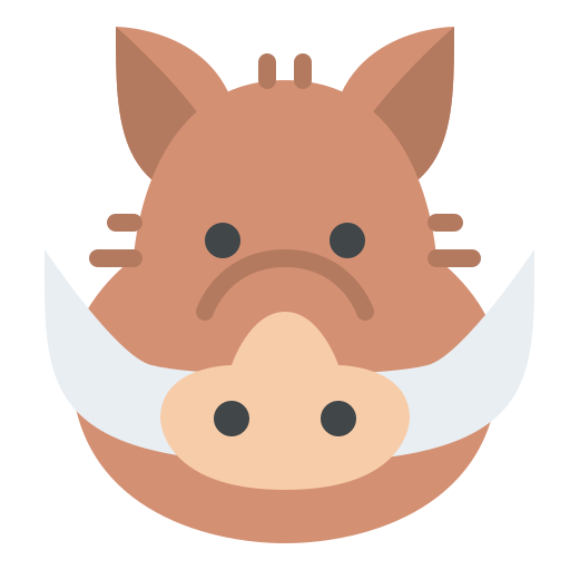 Wild pig Generic color fill icon