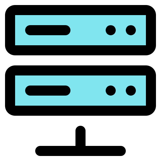 databank Generic color lineal-color icoon