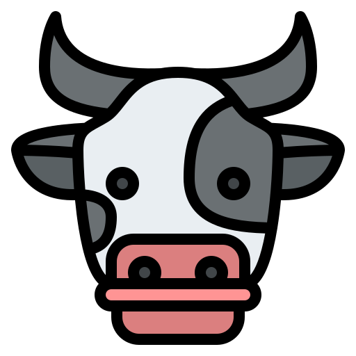 krowa Generic color lineal-color ikona