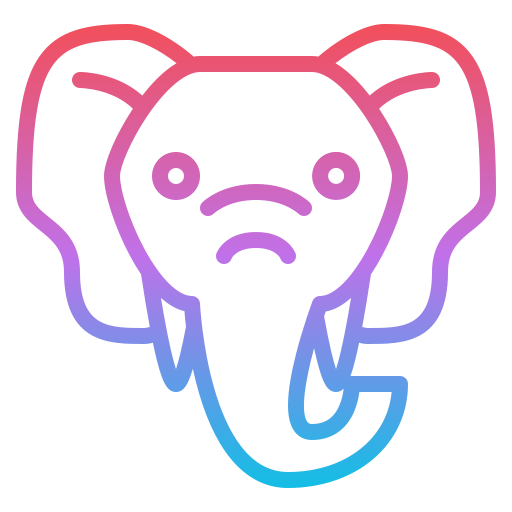 olifant Generic gradient outline icoon
