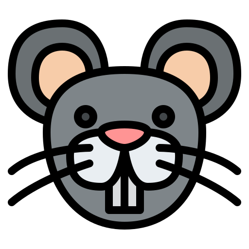 쥐 Generic color lineal-color icon