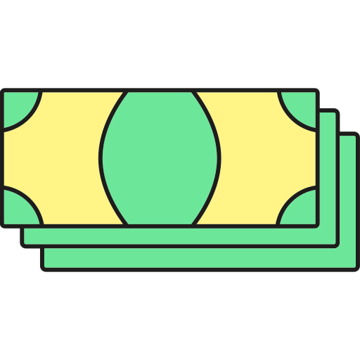 Banknotes Generic color lineal-color icon