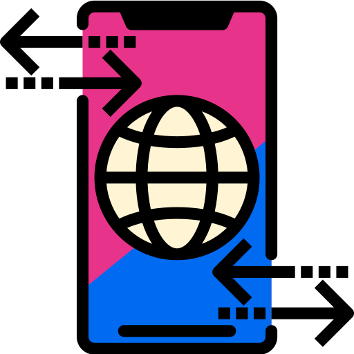 Internet Phatplus Lineal Color icon