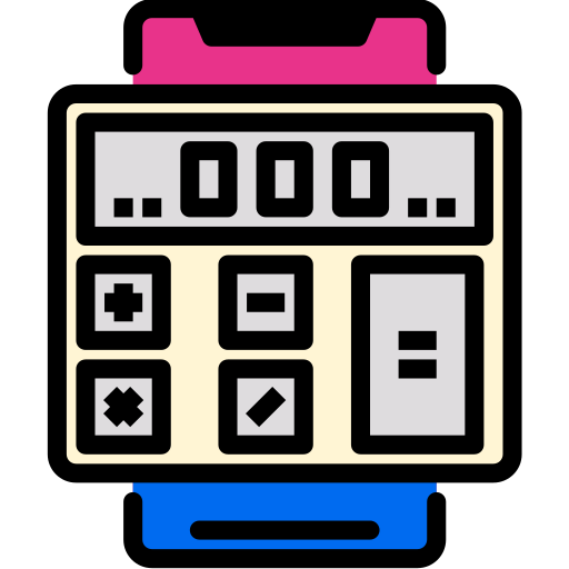 calculadora Phatplus Lineal Color icono