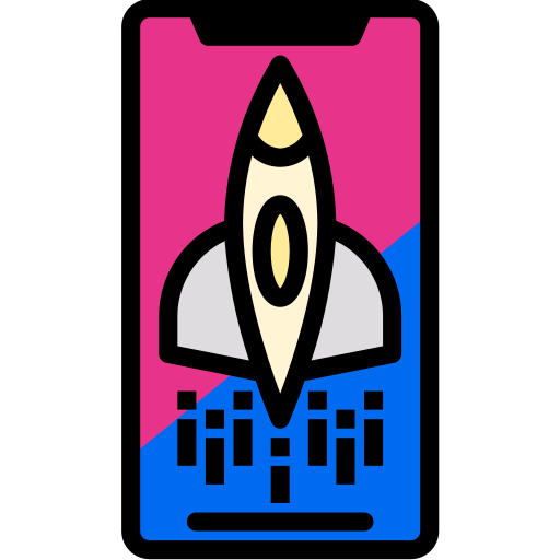 raket Phatplus Lineal Color icoon