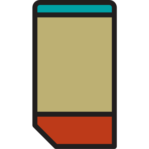 Eraser Phatplus Lineal Color icon