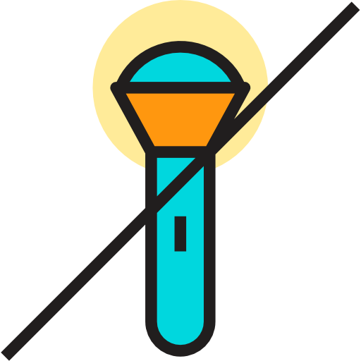 Flashlight Phatplus Lineal Color icon