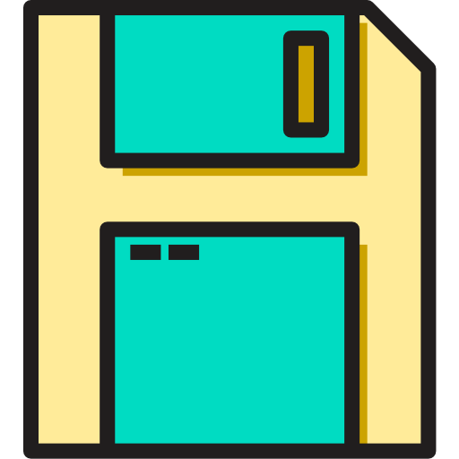 Floppy Phatplus Lineal Color icon