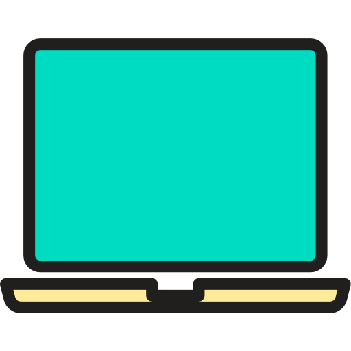 computer portatile Phatplus Lineal Color icona