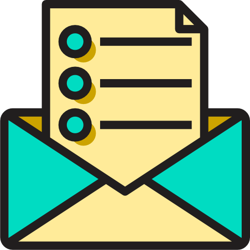 correo Phatplus Lineal Color icono