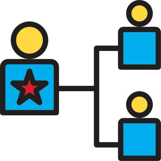 vernetzung Phatplus Lineal Color icon