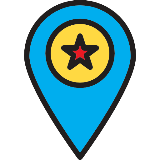 Location pin Phatplus Lineal Color icon