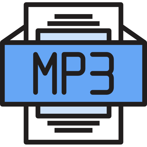 mp3 Phatplus Lineal Color ikona