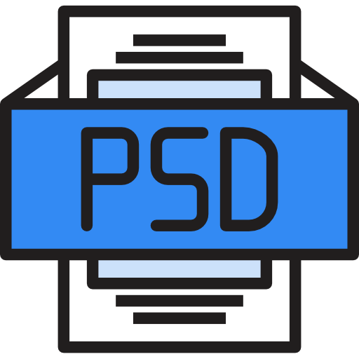 psd Phatplus Lineal Color icono