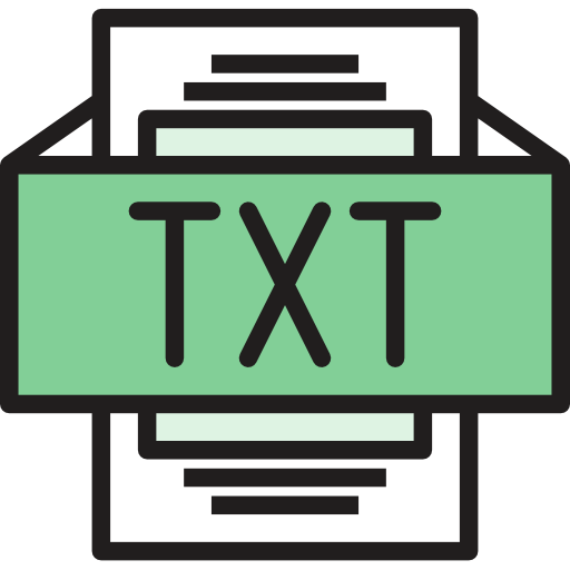 txt Phatplus Lineal Color icon