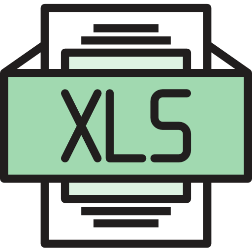 xls Phatplus Lineal Color icono